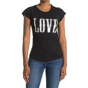 **SOLD** ZADIG & VOLTAIRE Love Print T-shirt